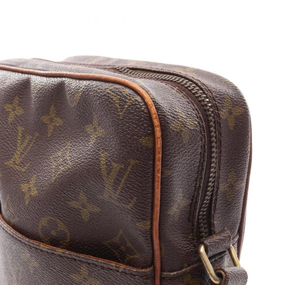 Louis Vuitton Petit Marceau Shoulder Bag Coated Canvas Leather 